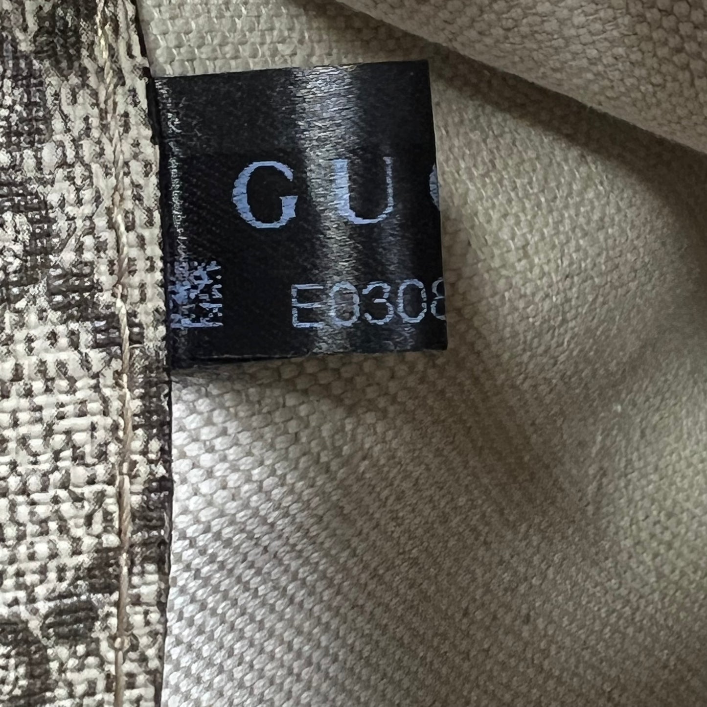 GG Supreme Monogram Neo Vintage Web Belt Bag Brown