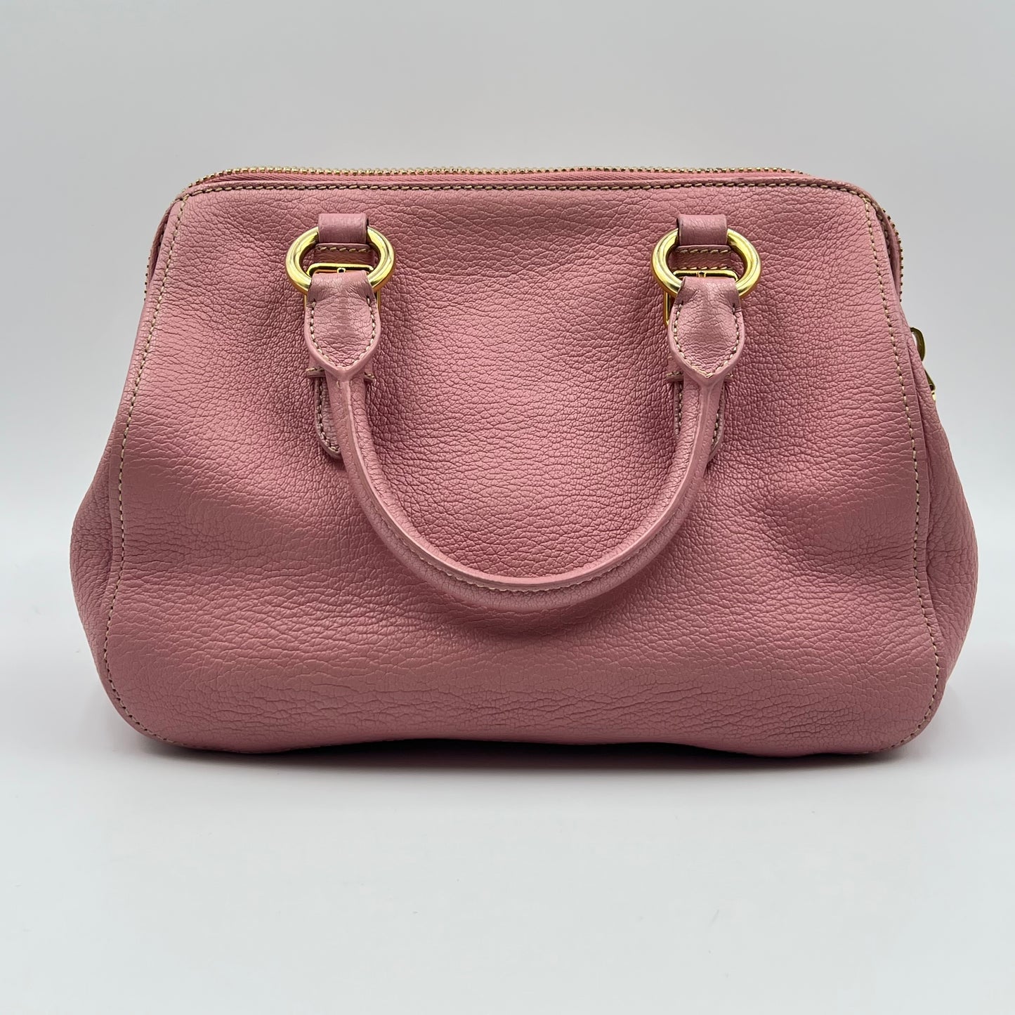 Goatskin Madras Bauletto Peonia
