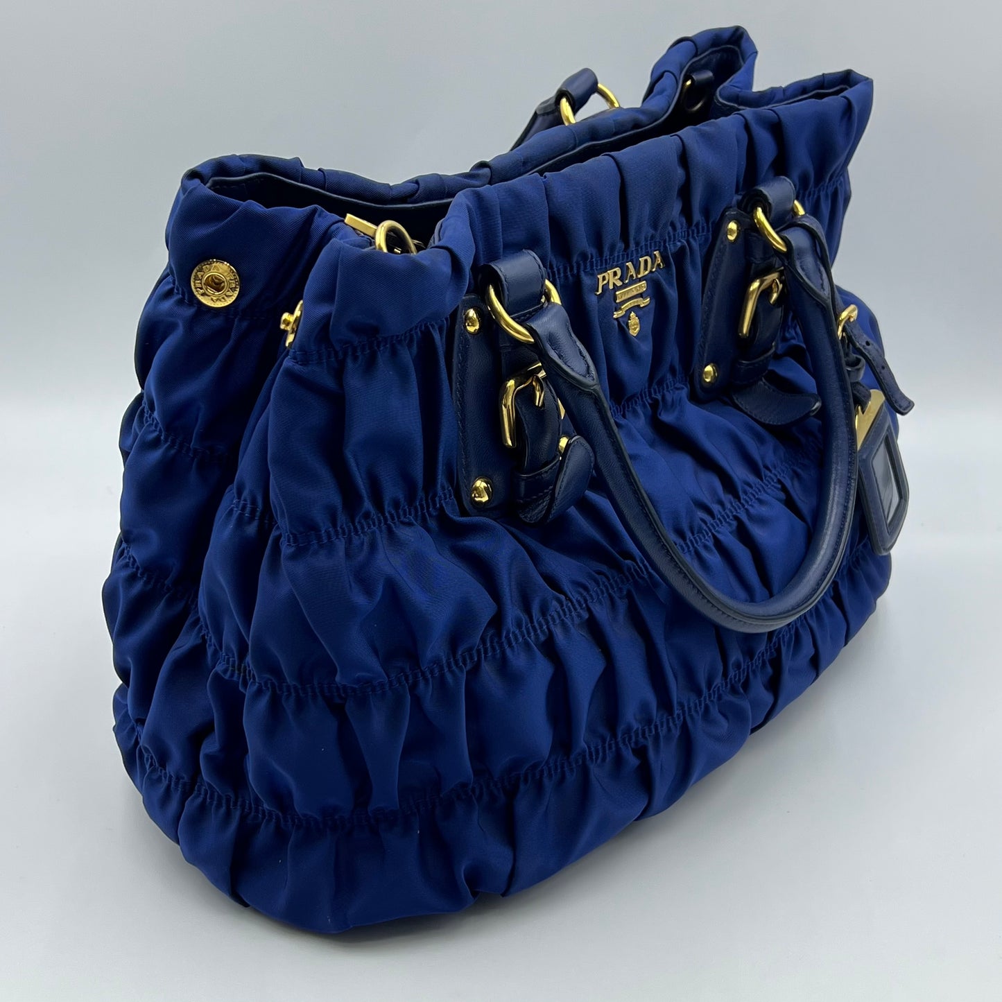 Gaufre Convertible Tote Tessuto Large