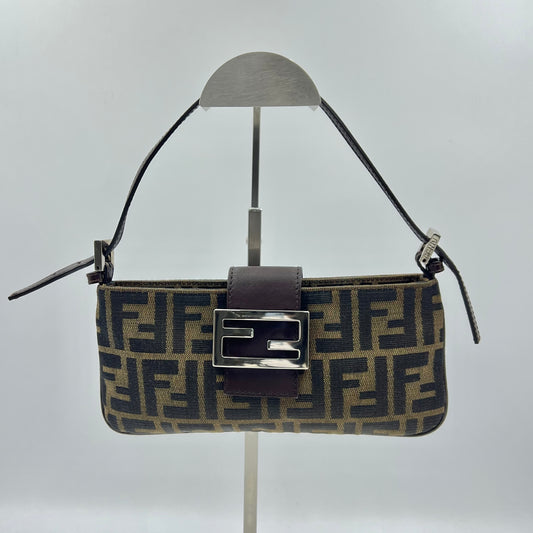 Baguette leather handbag