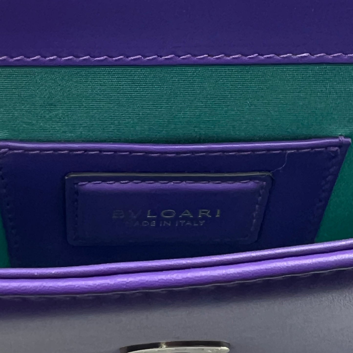 Calfskin Serpenti Forever Shoulder Bag Purple