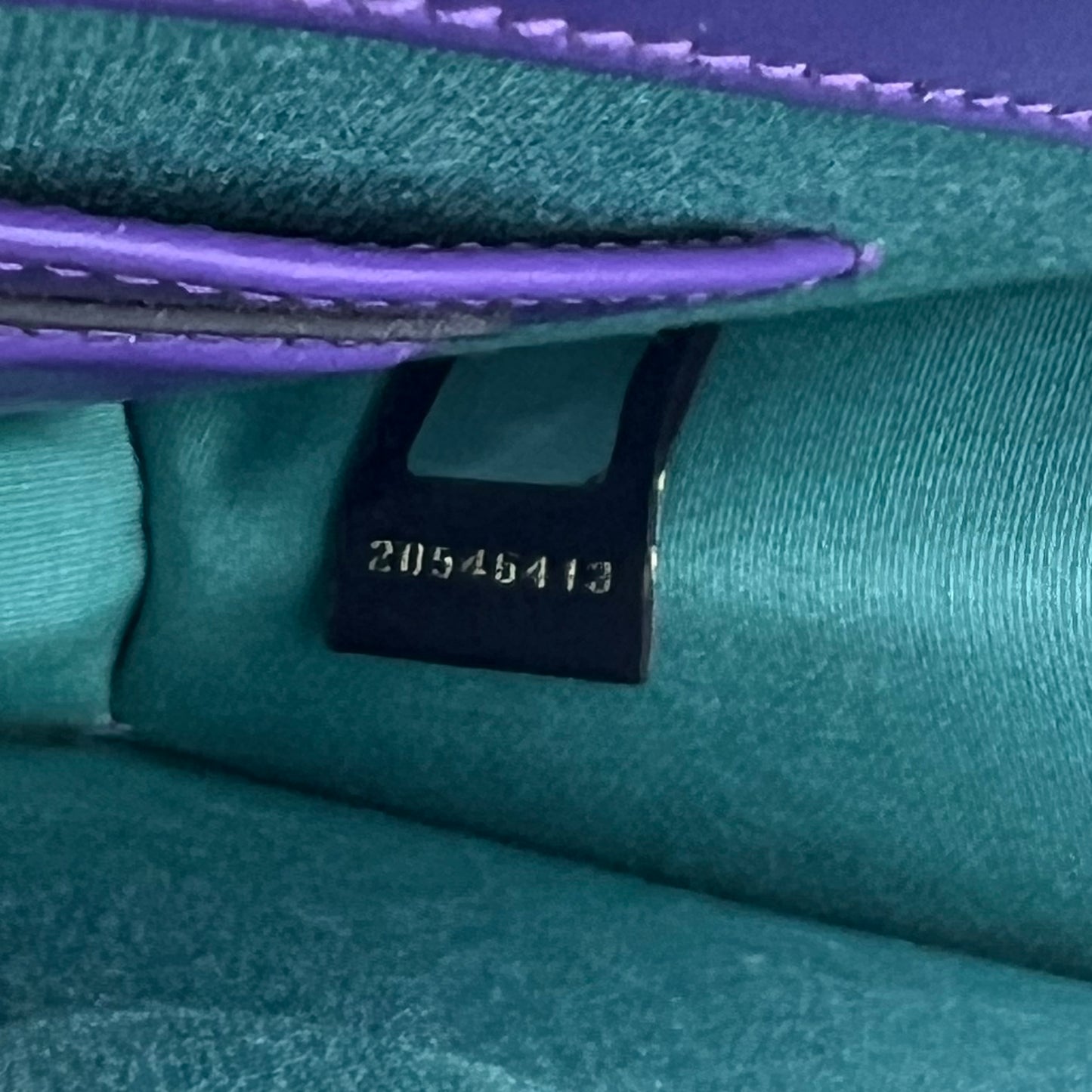 Calfskin Serpenti Forever Shoulder Bag Purple