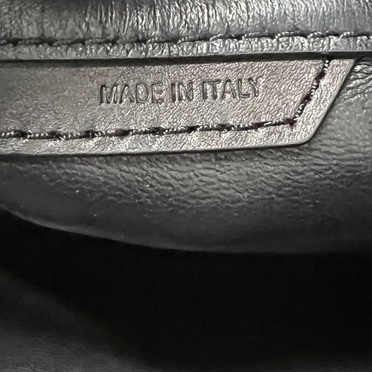 Tricolor Luggage Bag Leather Mini