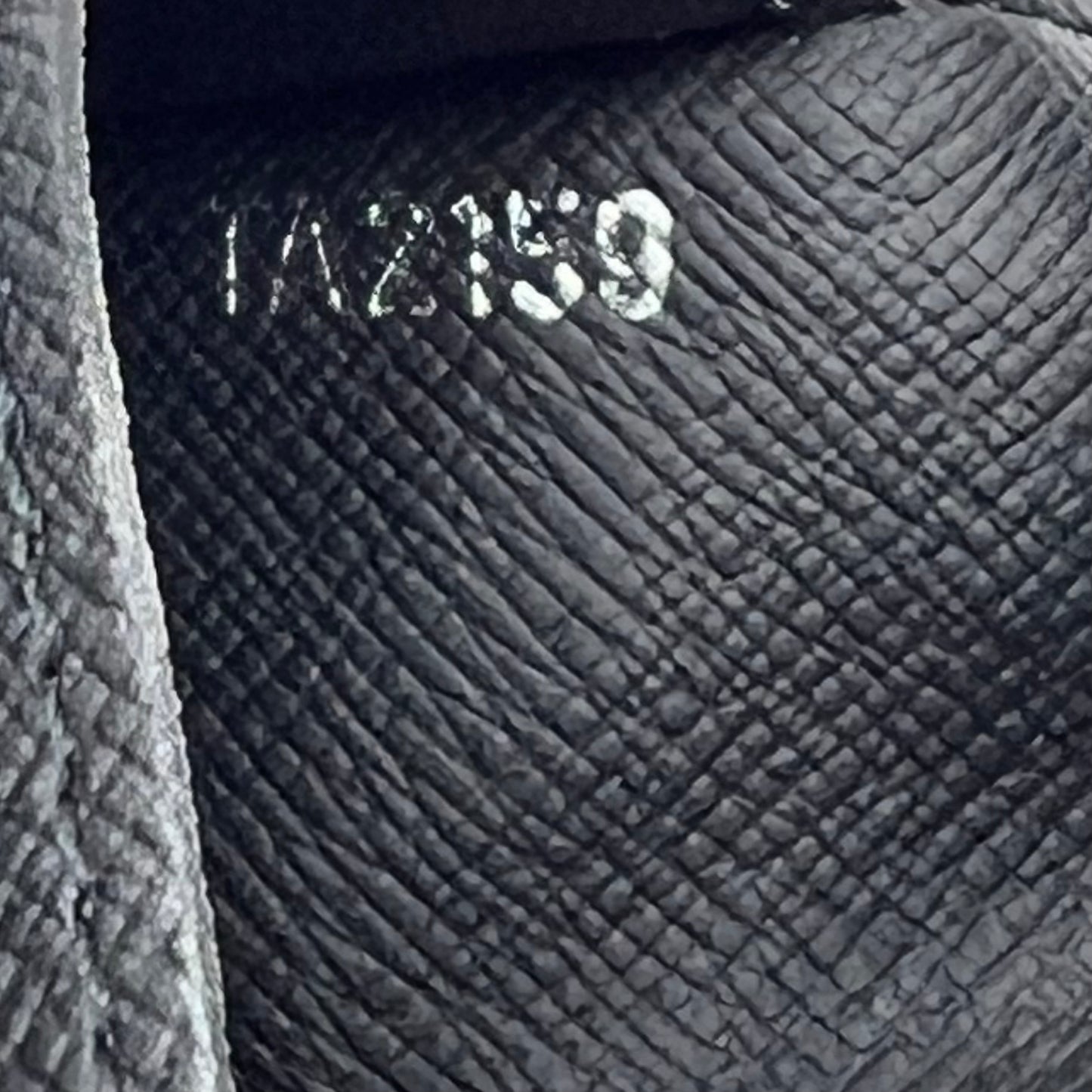 Brazza Damier Graphite Canvas Wallet