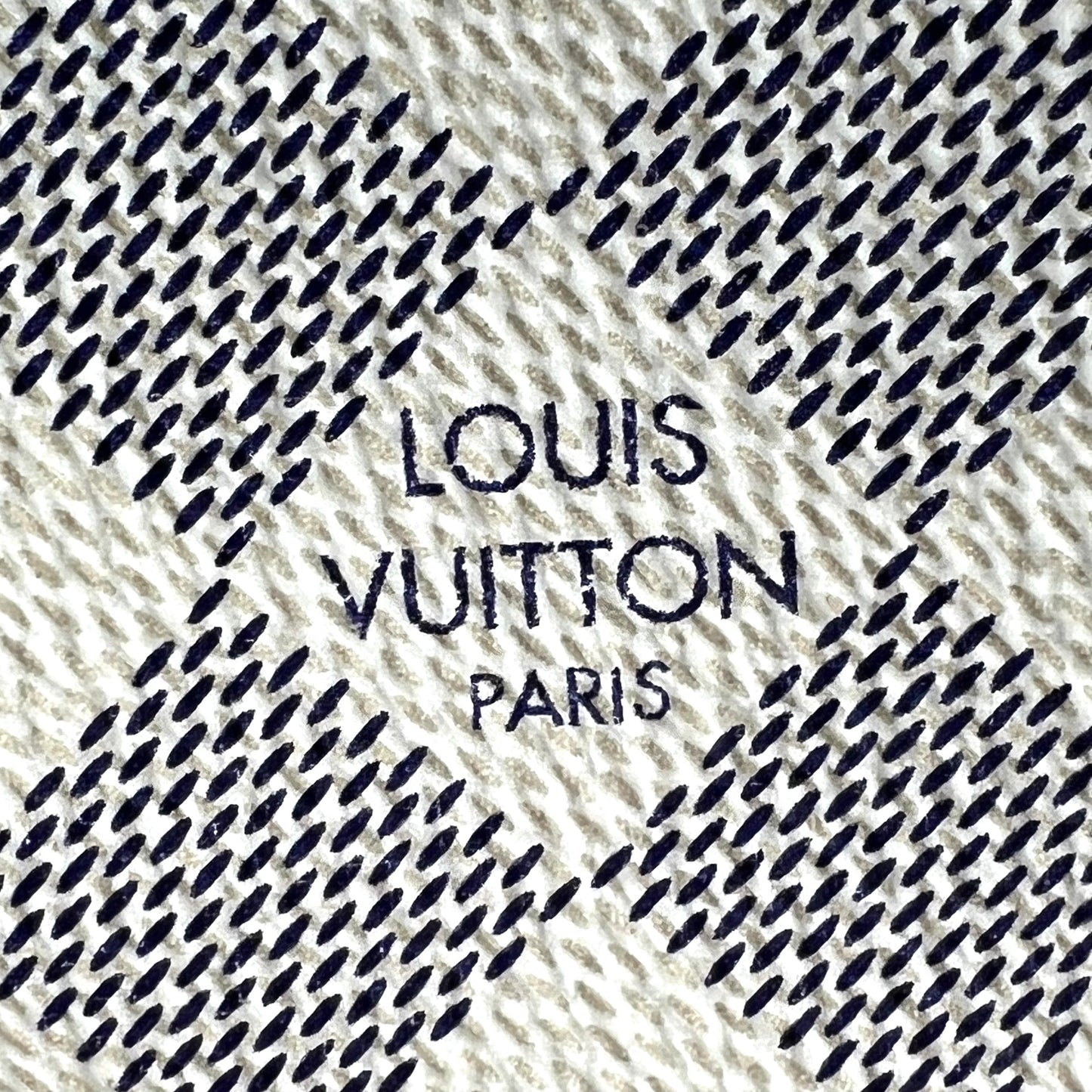 Damier Azur Cosmetic Pouch White