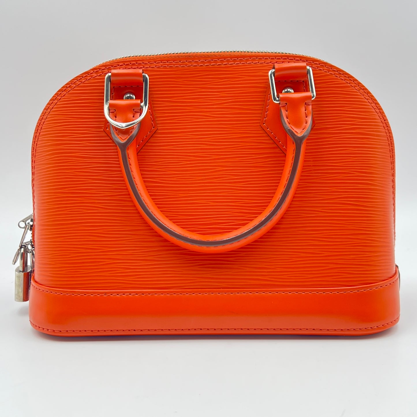 Epi Leather Alma BB Orange