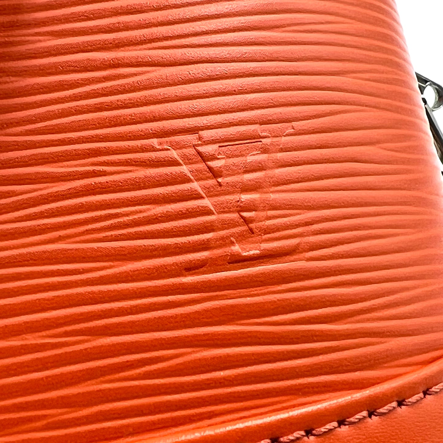 Epi Leather Alma BB Orange