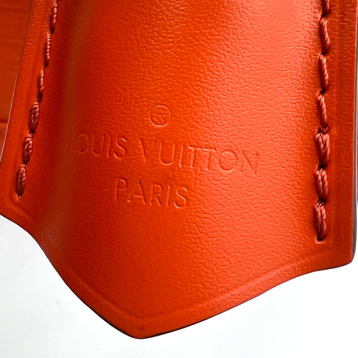 Epi Leather Alma BB Orange