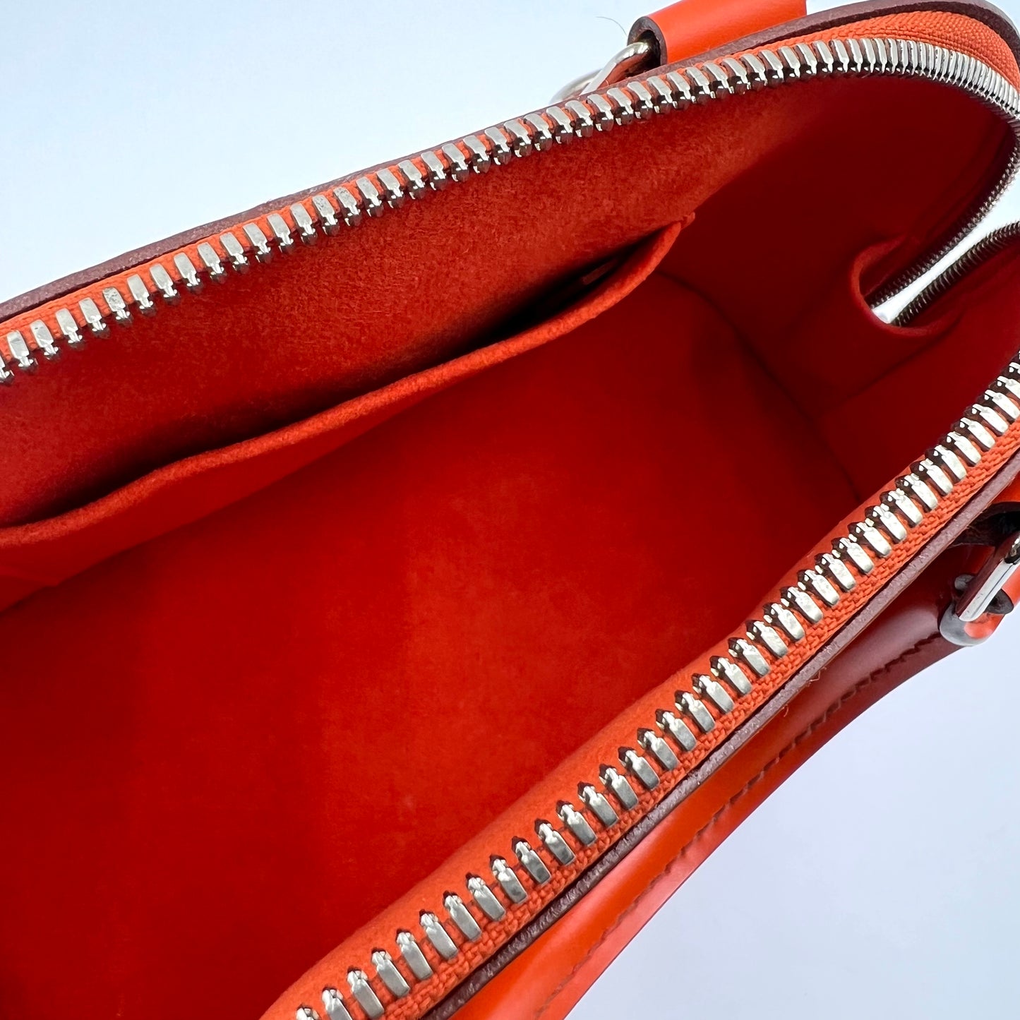 Epi Leather Alma BB Orange