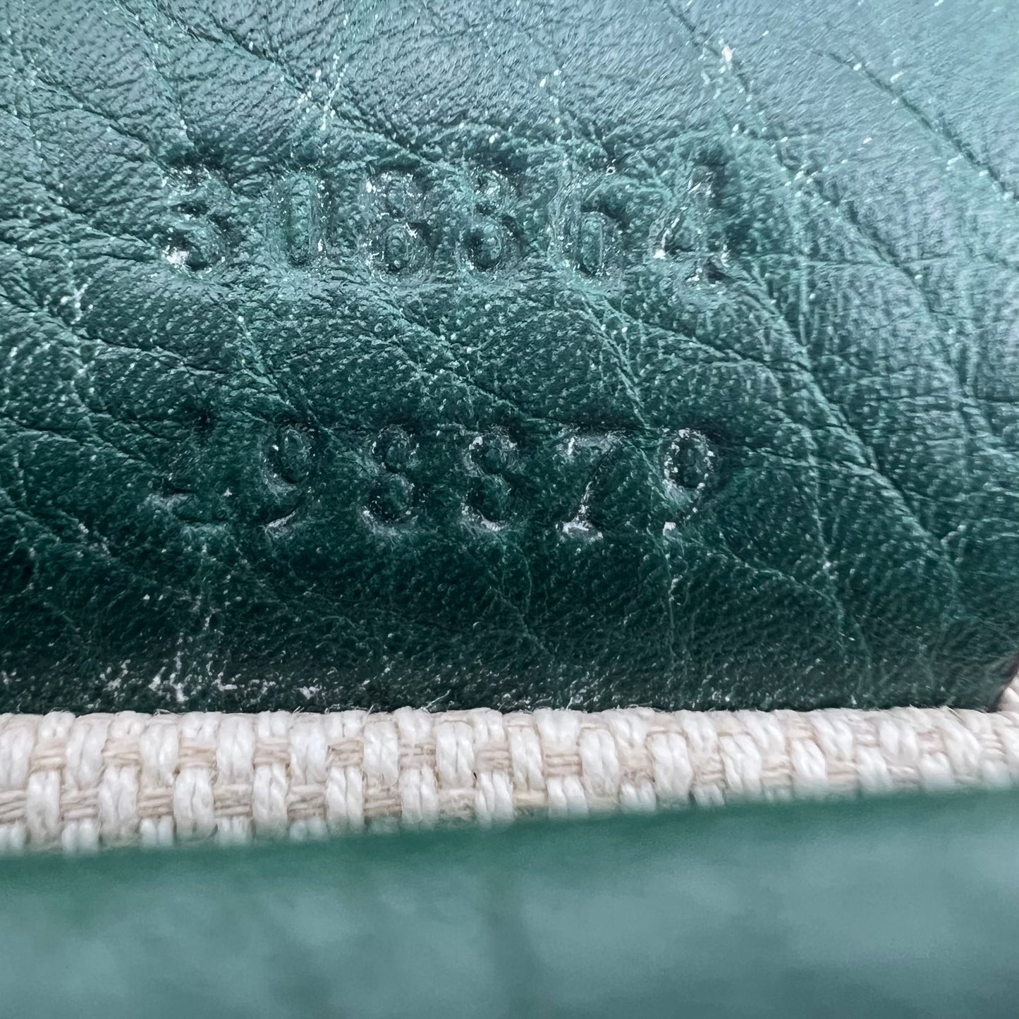 Pebbled Calfskin Small Soho Disco Bag Emerald Green