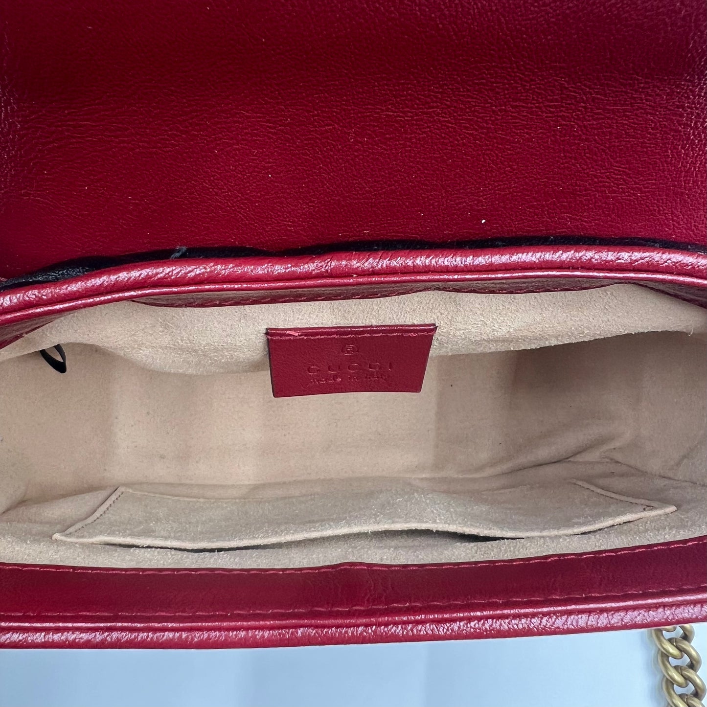 gg marmont top handle mini bag