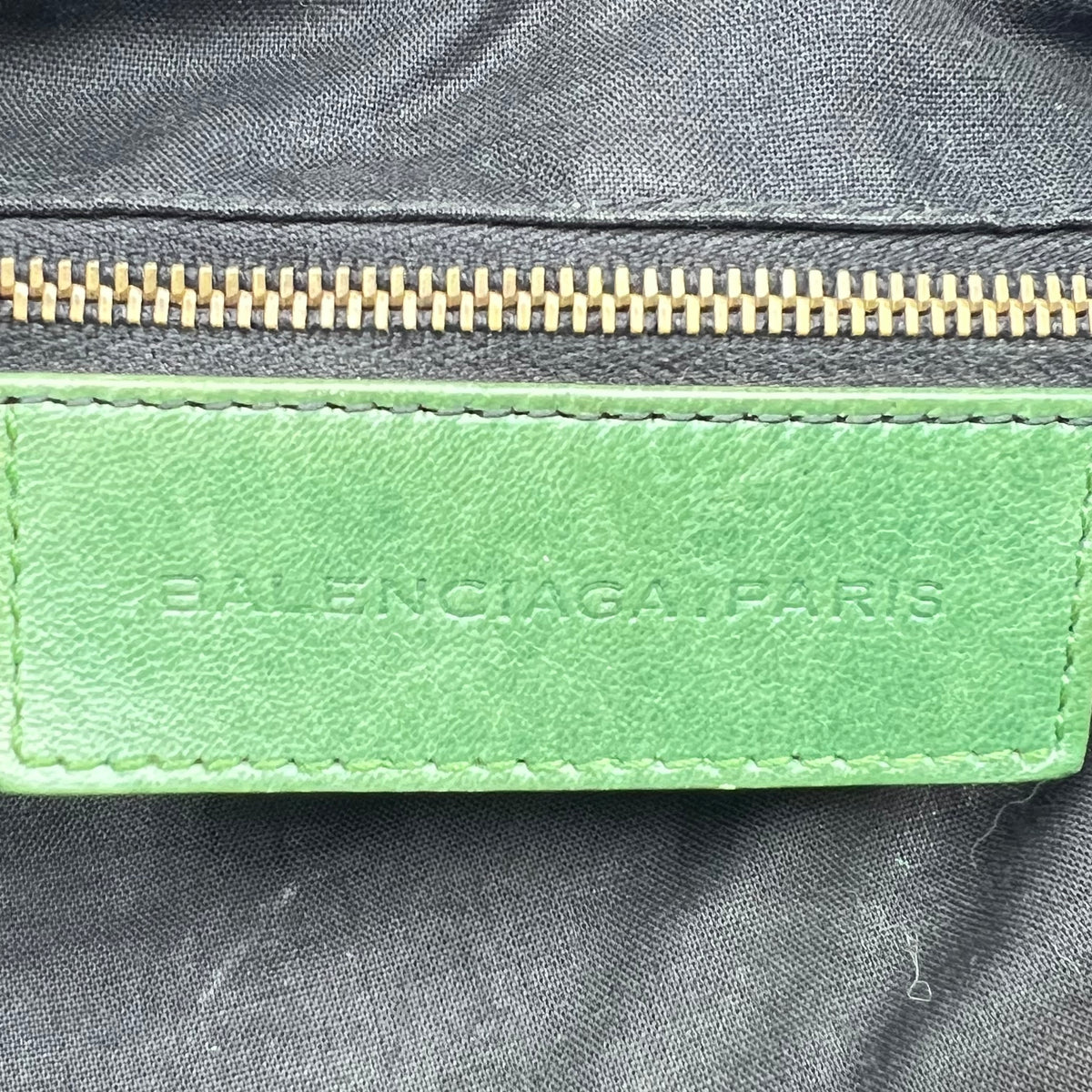 Balenciaga Green Motocross Giant 12 Velo Leather Satchel — view 5 of 7 Green Motocross Giant 12 Velo Leather Satchel, view 5 of 7