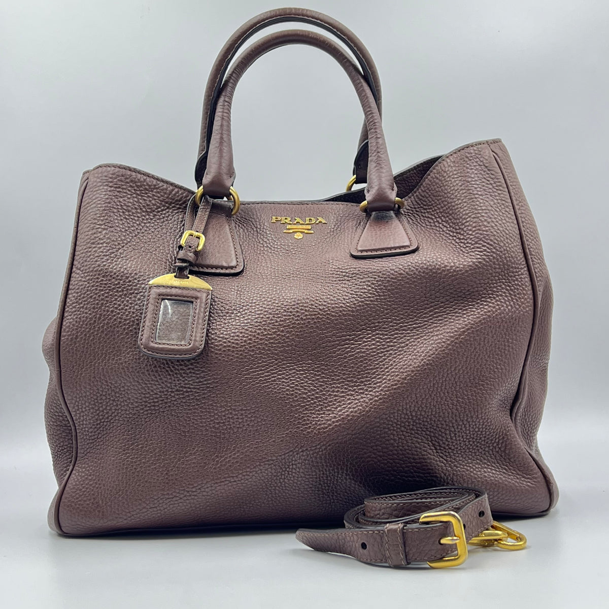 Prada Vitello Daino Leather Tote