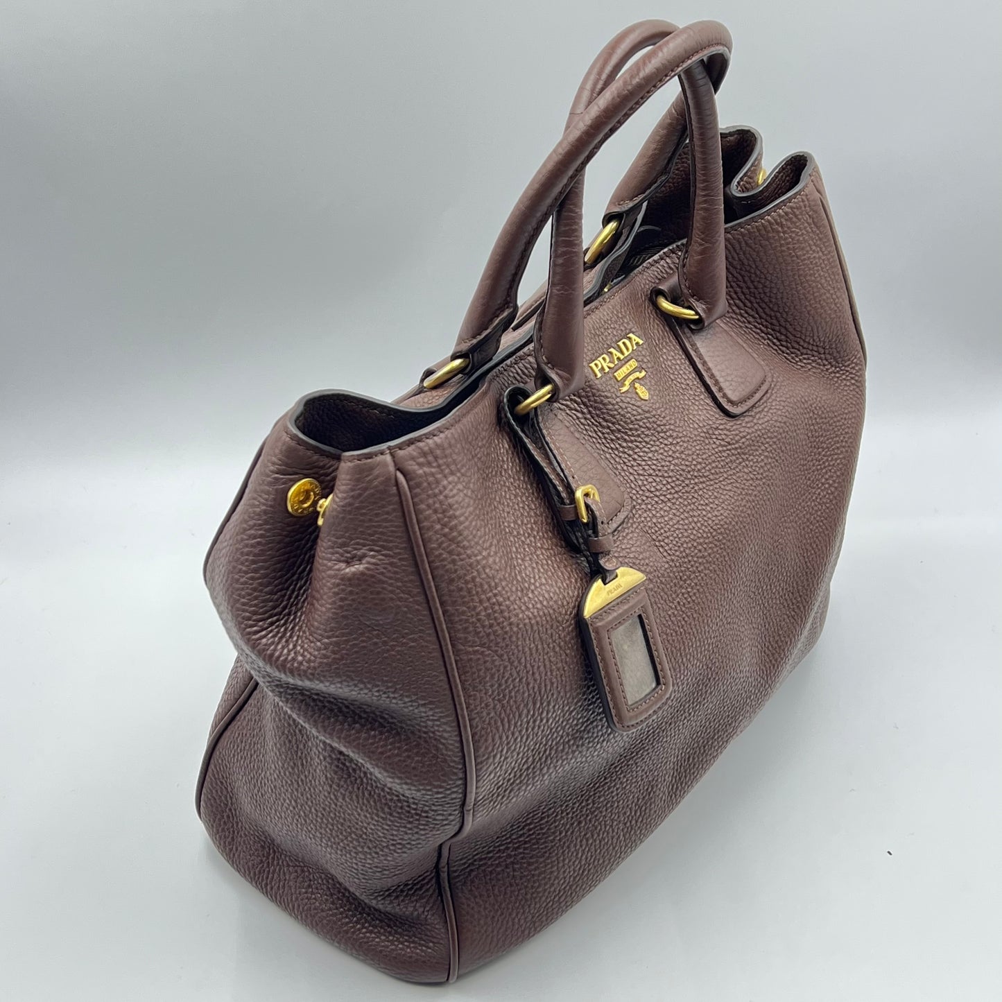 Vitello Daino Leather Tote