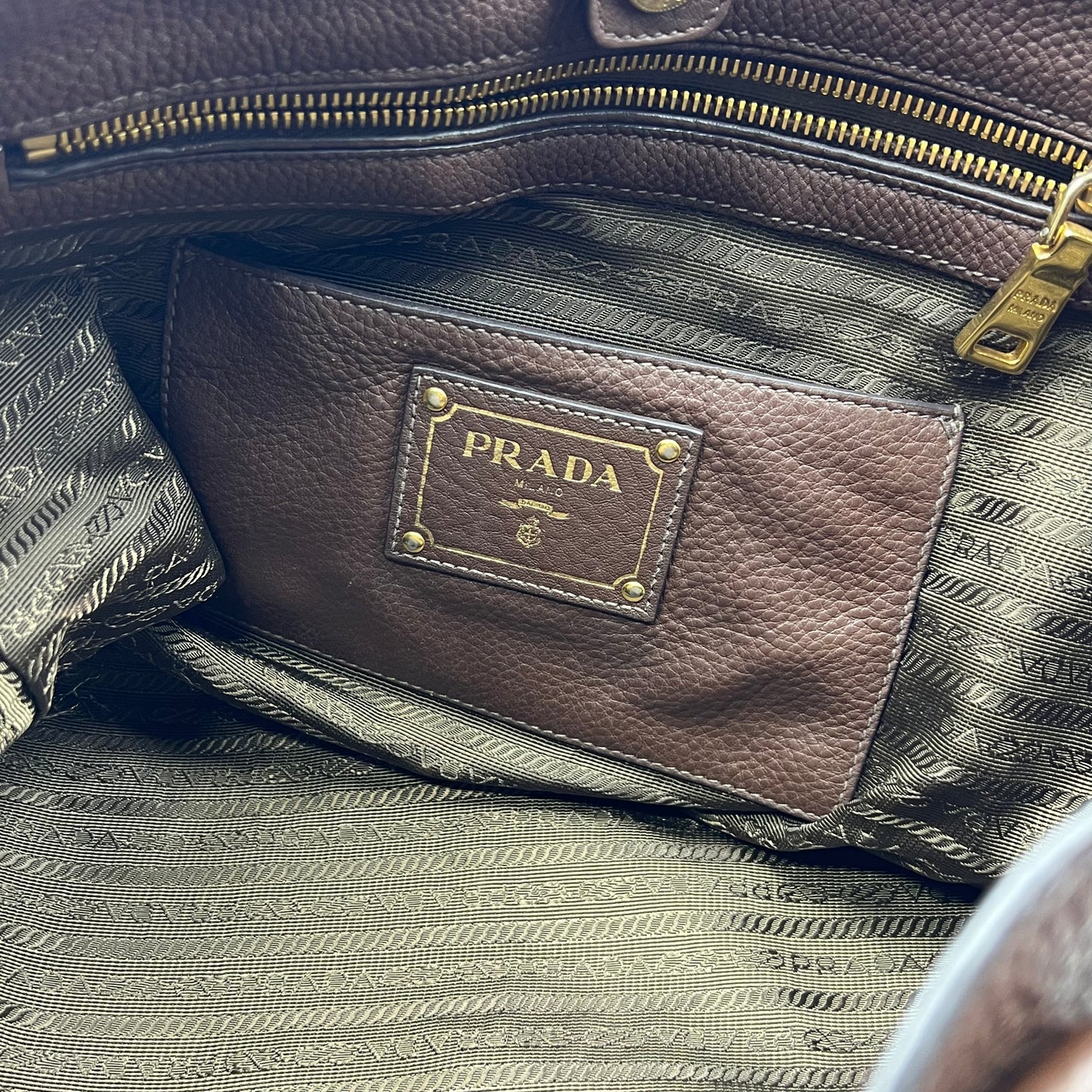Vitello Daino Leather Tote