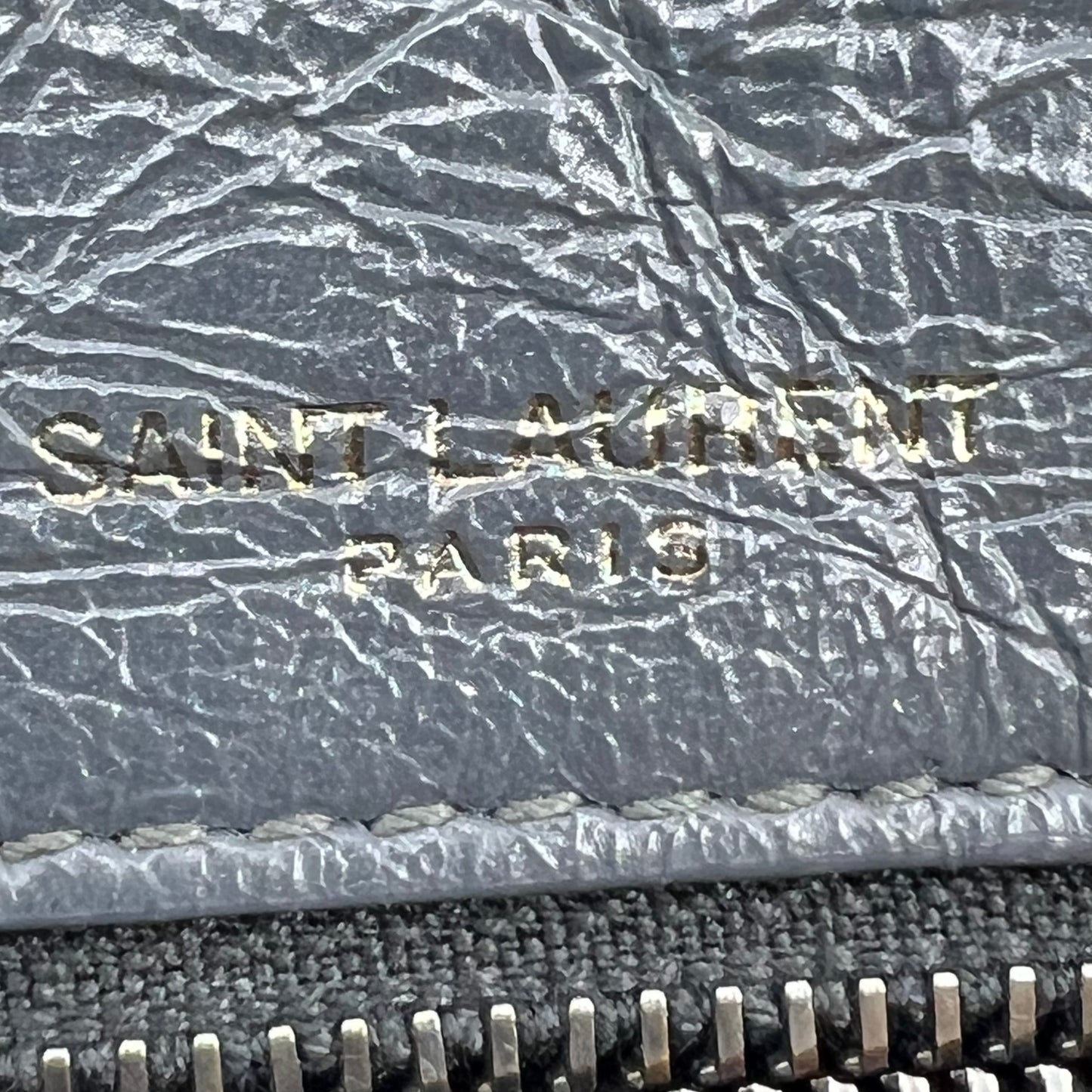 Medium Crinkled Leather Niki Bag