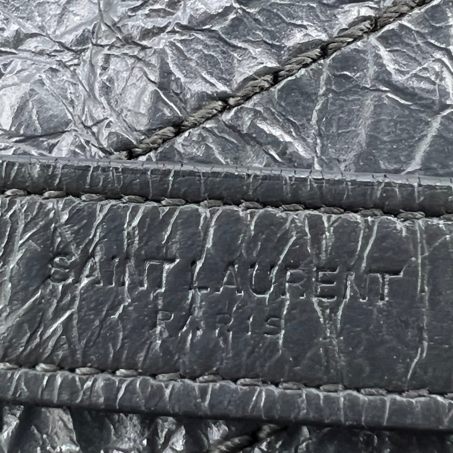 Medium Crinkled Leather Niki Bag