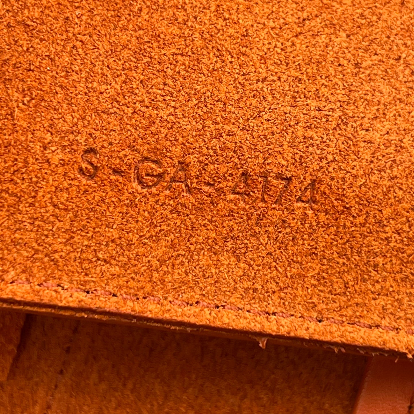 Tri-Color Orange Smooth Calfskin Leather Mini Belt Bag