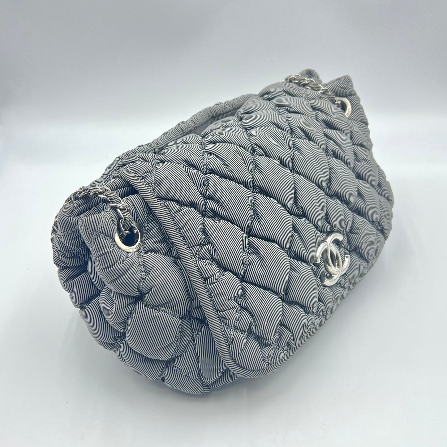 Bubble Flap Bag Quilted Nylon Medium