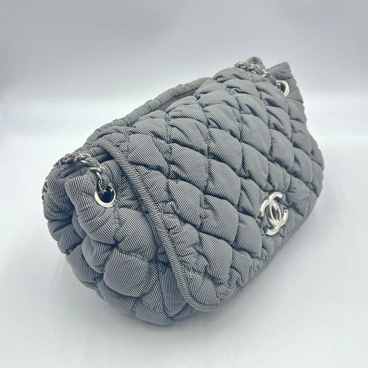 Bubble Flap Bag Quilted Nylon Medium