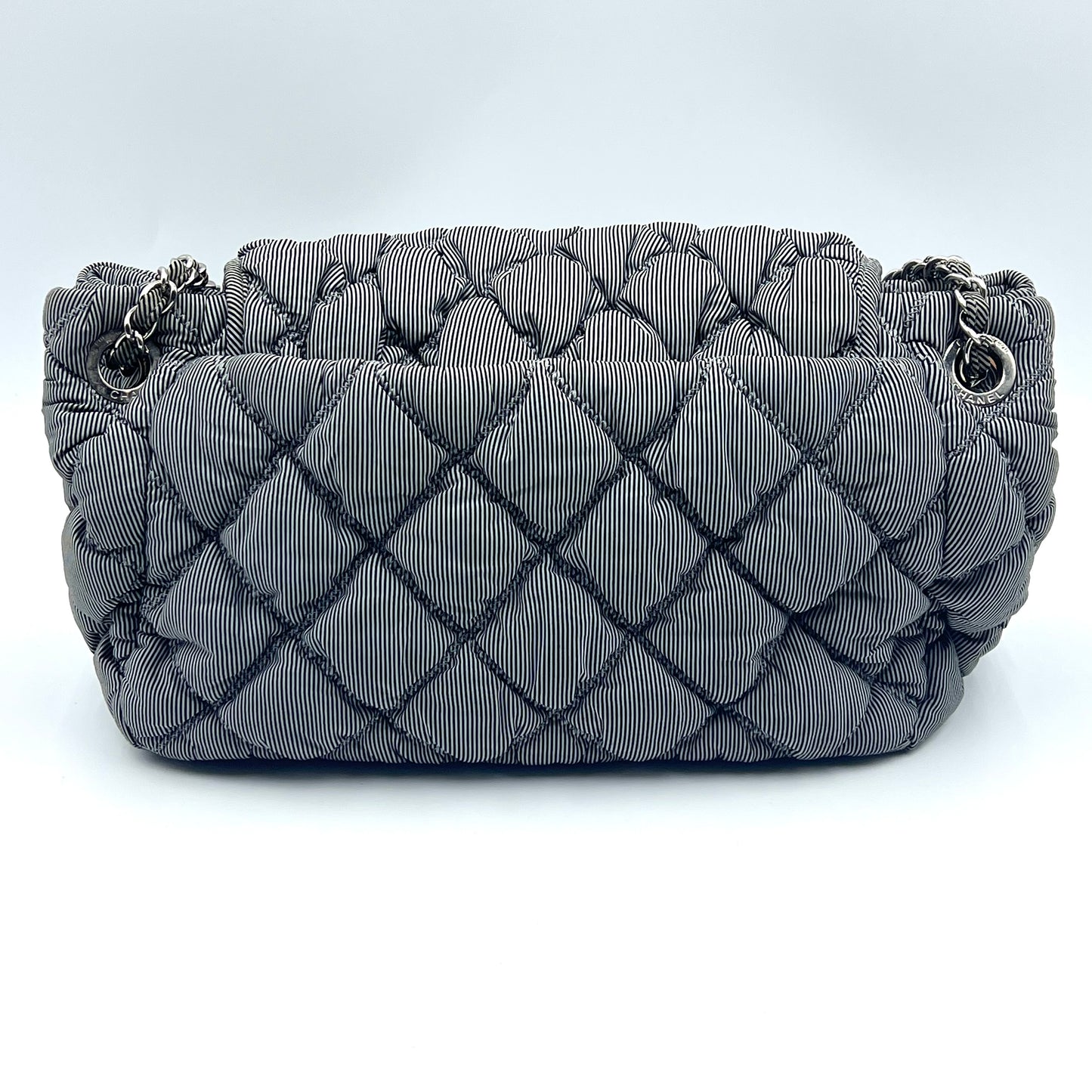 Bubble Flap Bag Quilted Nylon Medium