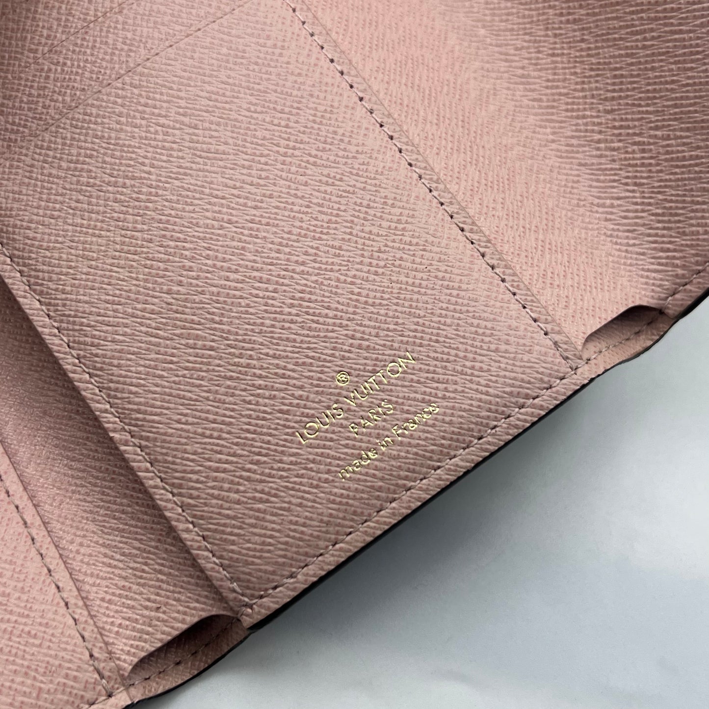 Monogram Canvas Victorine Wallet Pink