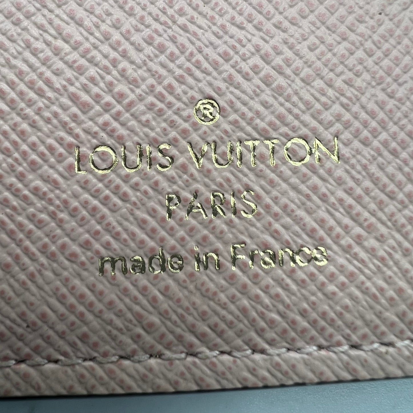 Monogram Canvas Victorine Wallet Pink