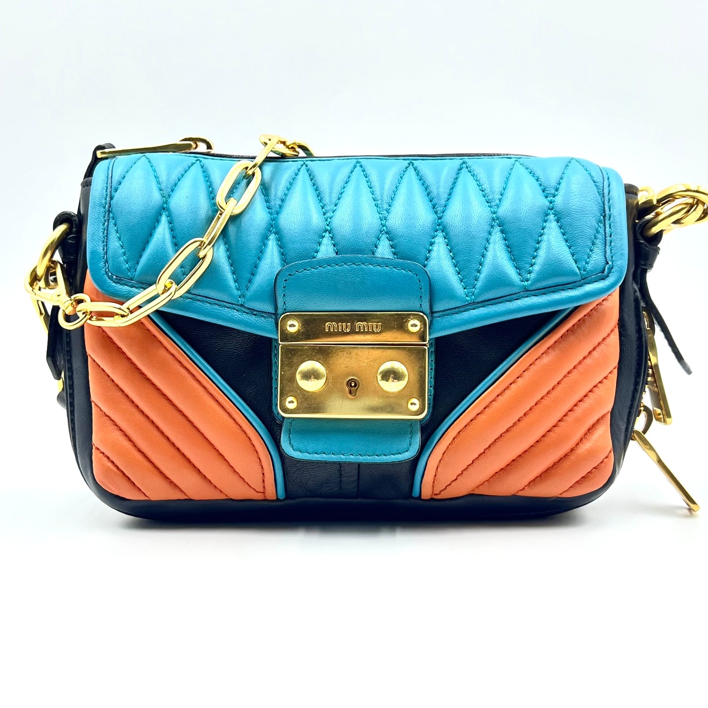 Nappa Biker Shoulder Bag