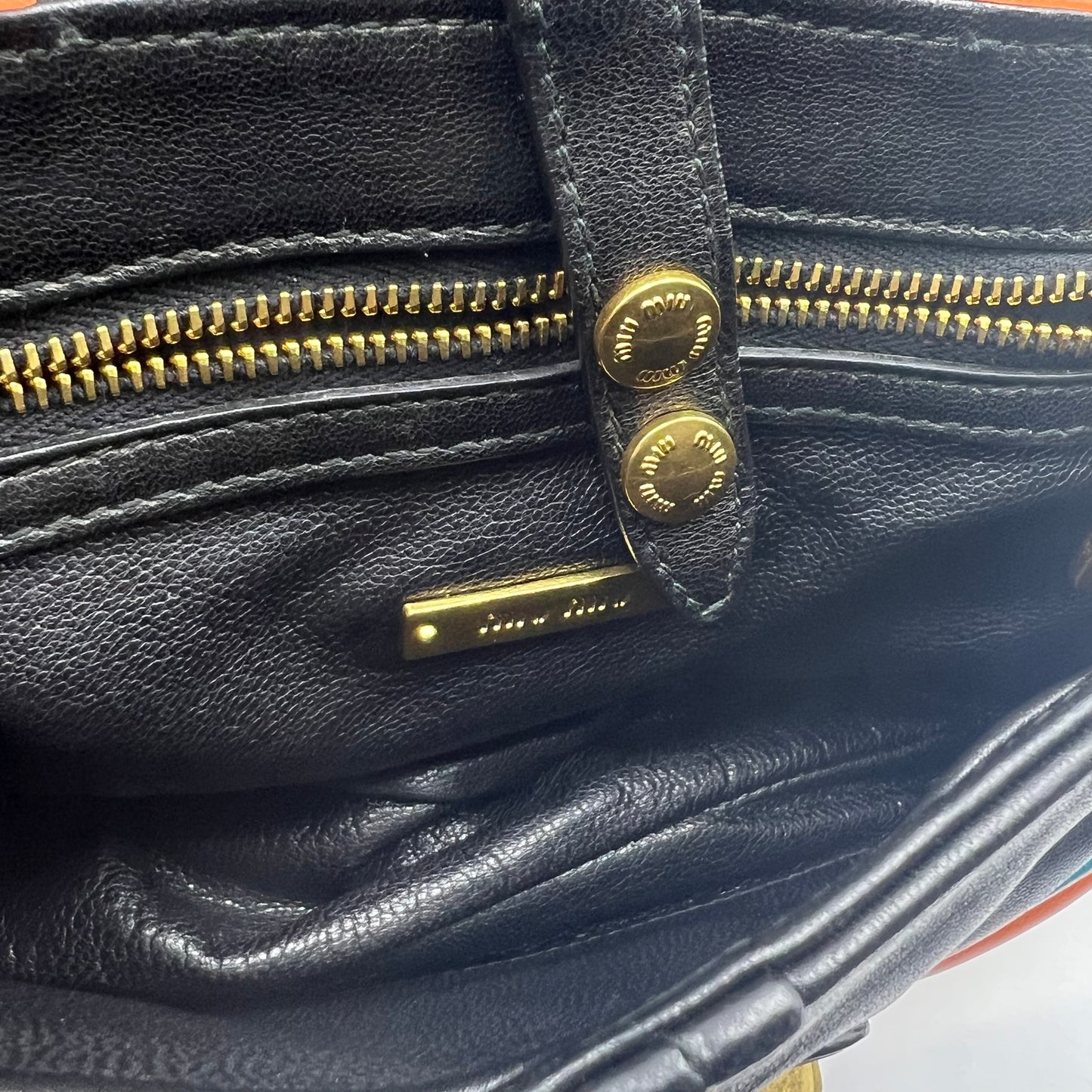 Nappa Biker Shoulder Bag