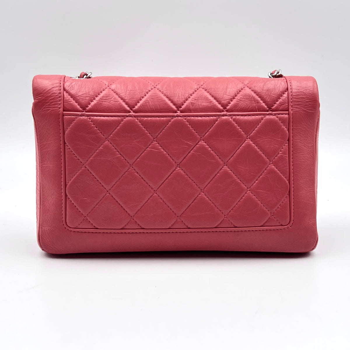 Chanel Bi Vintage Full Flap Bag Quilted Crumpled Calfskin — view 3 of 8 Bi Vintage Full Flap Bag Quilted Crumpled Calfskin, view 3 of 8
