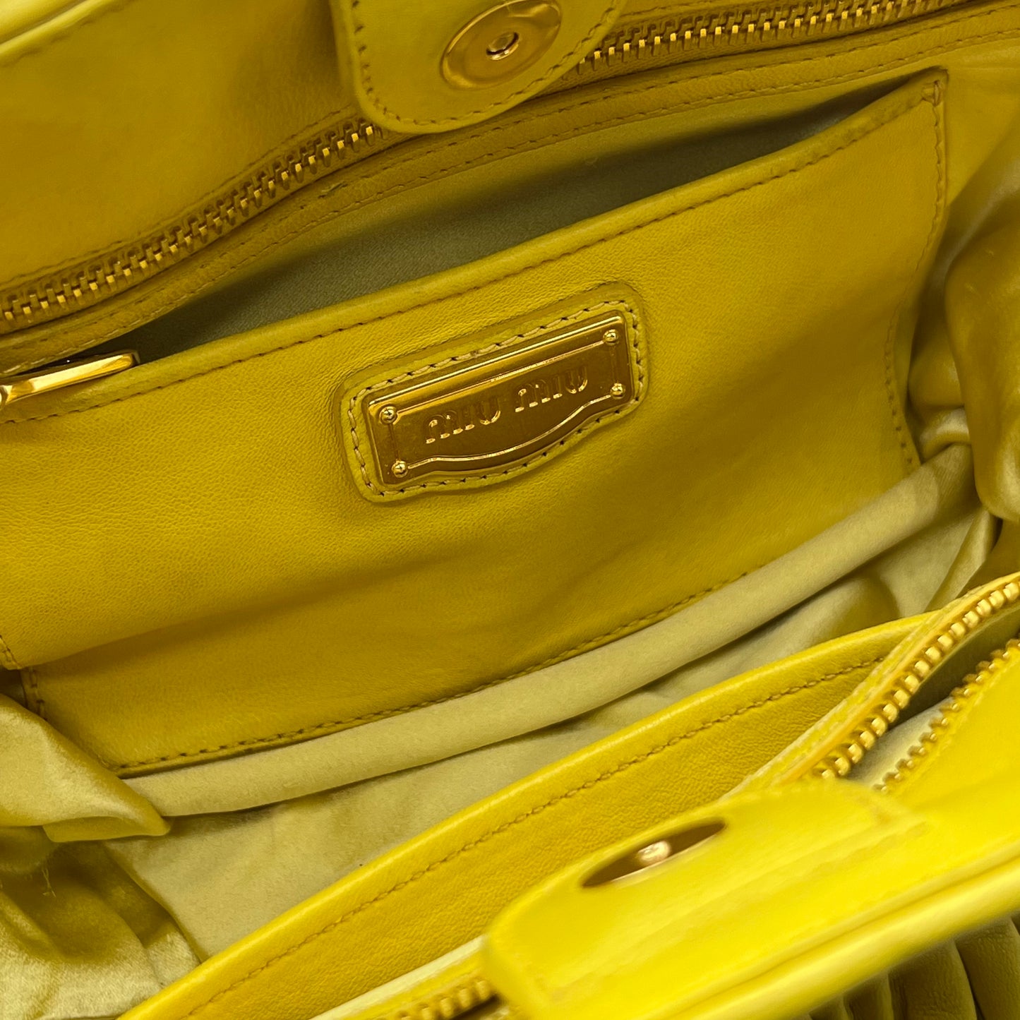 Nappa Matelasse Top Handle Tote