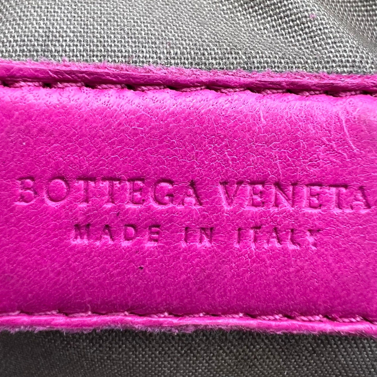 Zip Cosmetic Pouch Intrecciato Nappa Mini