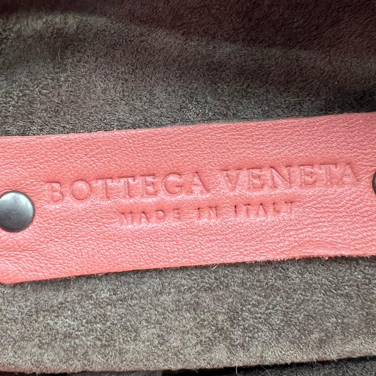 Handbag Calfskin Intrecciato Peach — view 5 of 8 Handbag Calfskin Intrecciato Peach, view 5 of 8