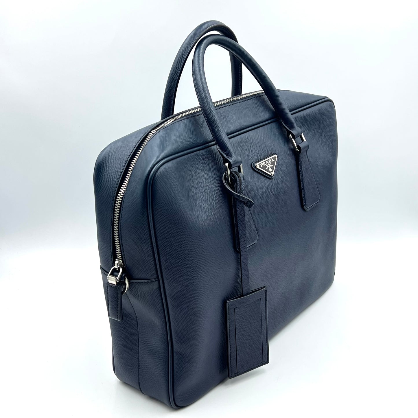 Baltico Saffiano Leather Travel Briefcase Bag