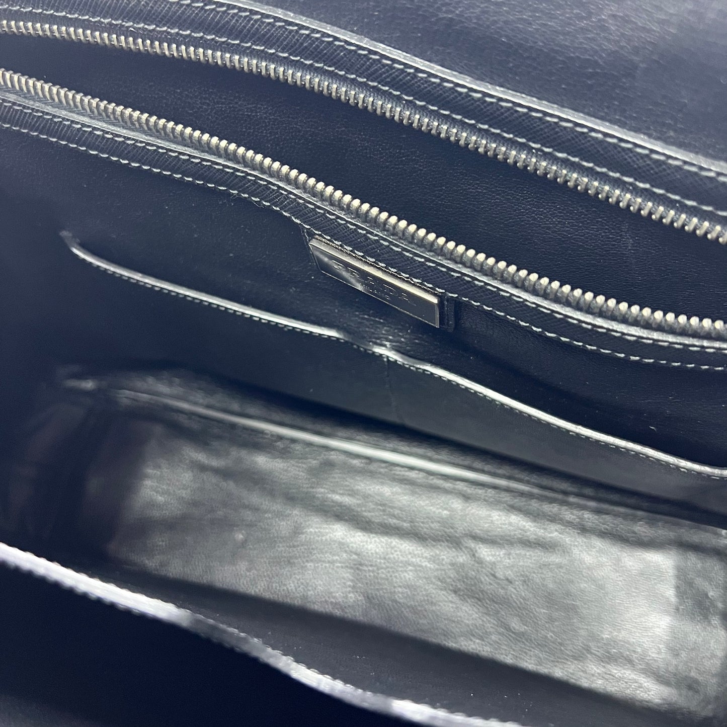 Baltico Saffiano Leather Travel Briefcase Bag