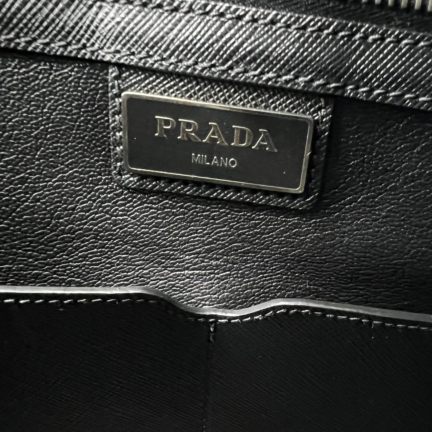 Baltico Saffiano Leather Travel Briefcase Bag