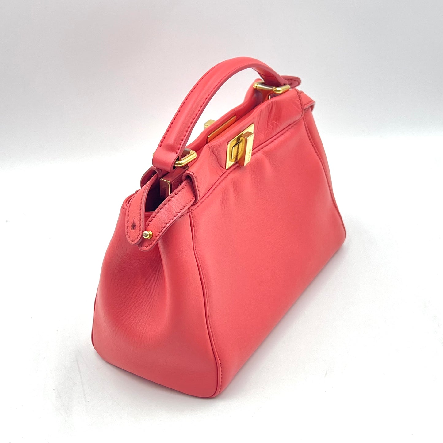 Mini Peekaboo Bag Pink Coral