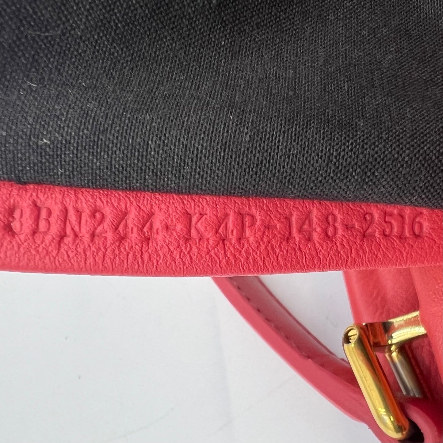 Mini Peekaboo Bag Pink Coral