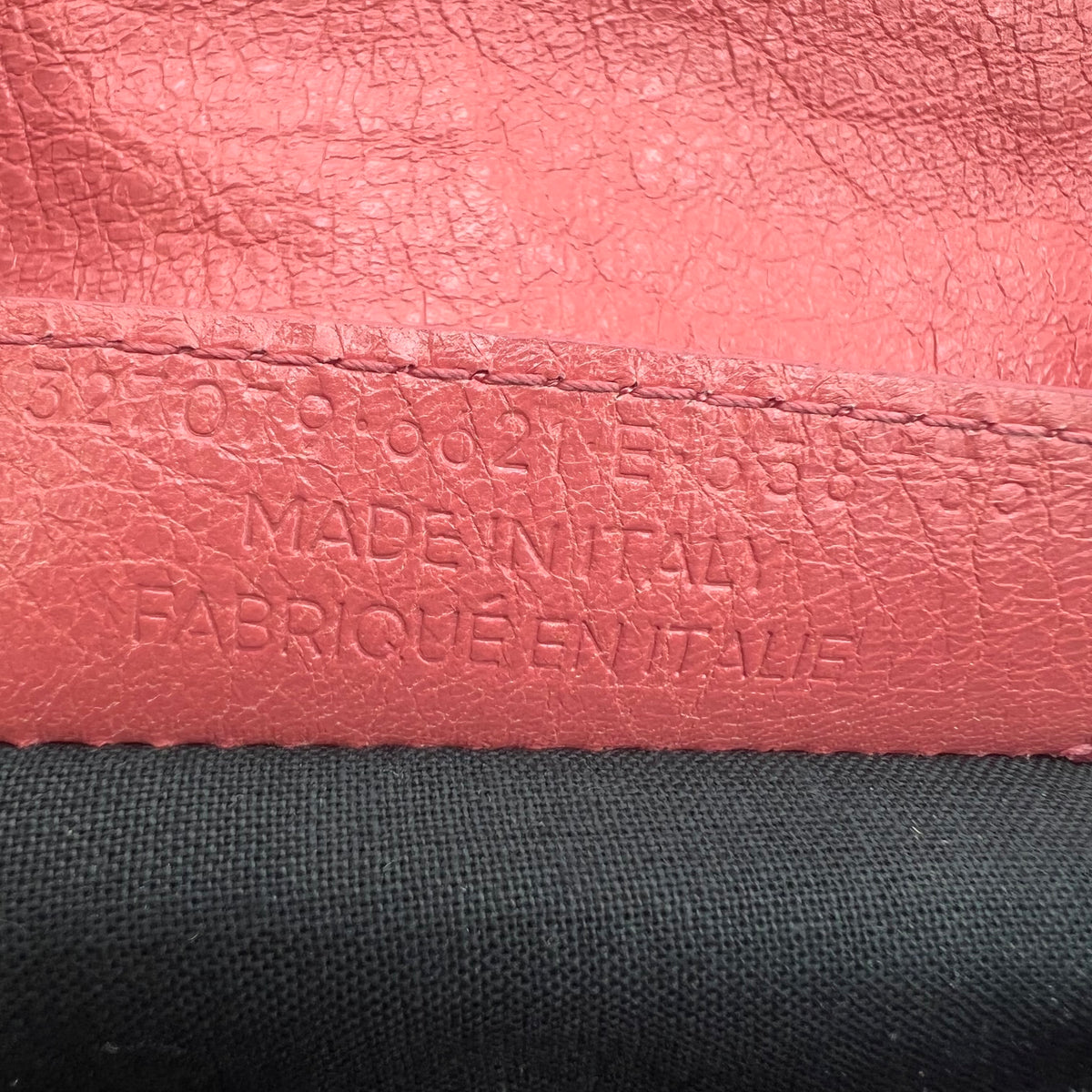 Balenciaga Agneau Giant 12 Gold Hardware Envelope Strap Clutch Rose Azalee — view 3 of 8 Agneau Giant 12 Gold Hardware Envelope Strap Clutch Rose Azalee, view 3 of 8