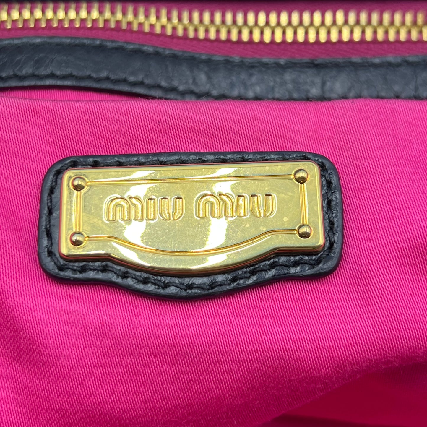 Black Leather Hobo Bag