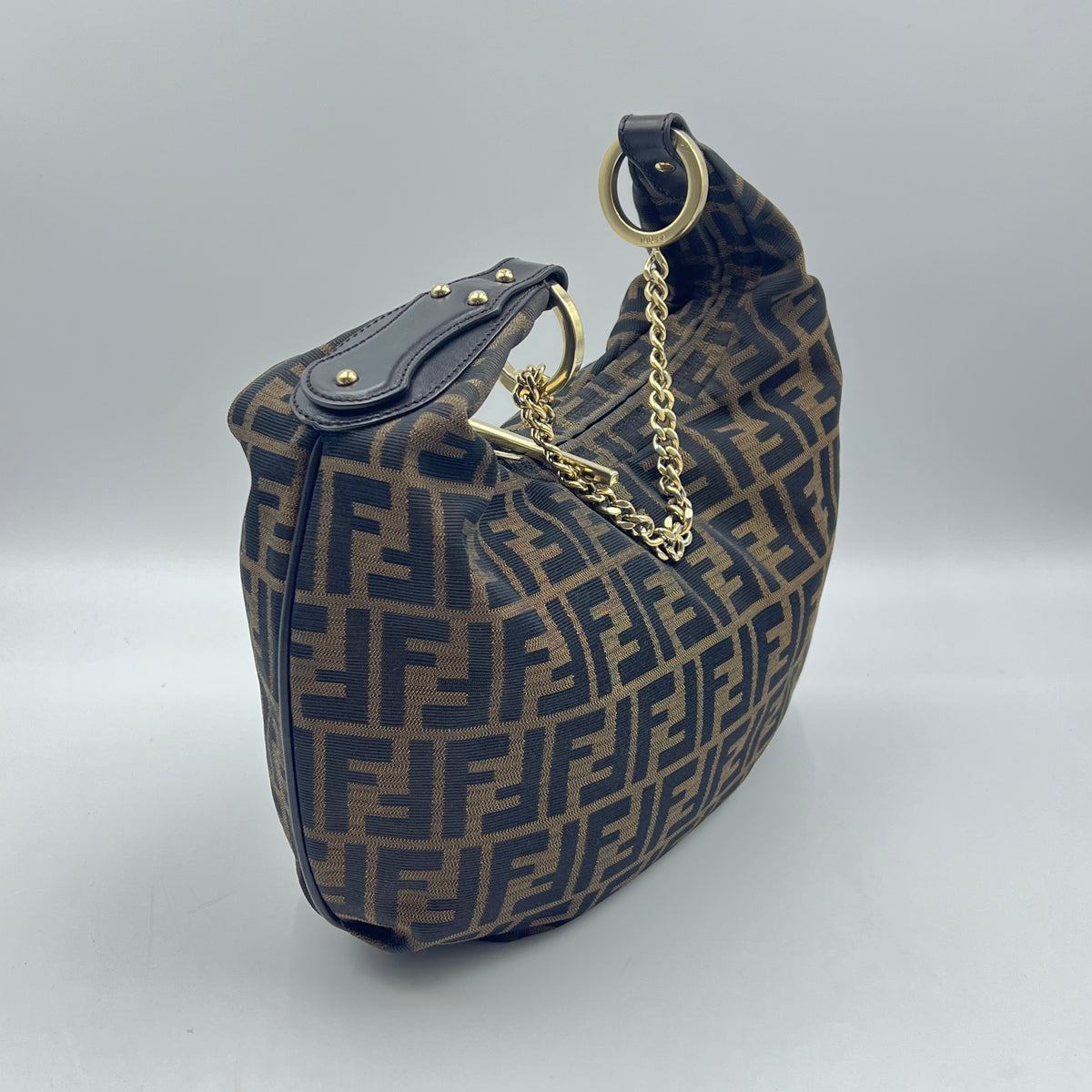 Zucca Canvas Chef Chain Hobo Bag — view 6 of 7 Zucca Canvas Chef Chain Hobo Bag, view 6 of 7