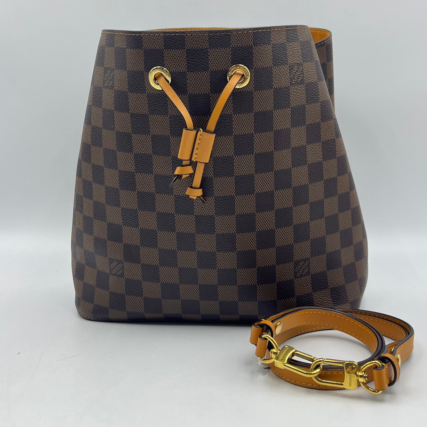 Damier Ebene Neonoe Yellow