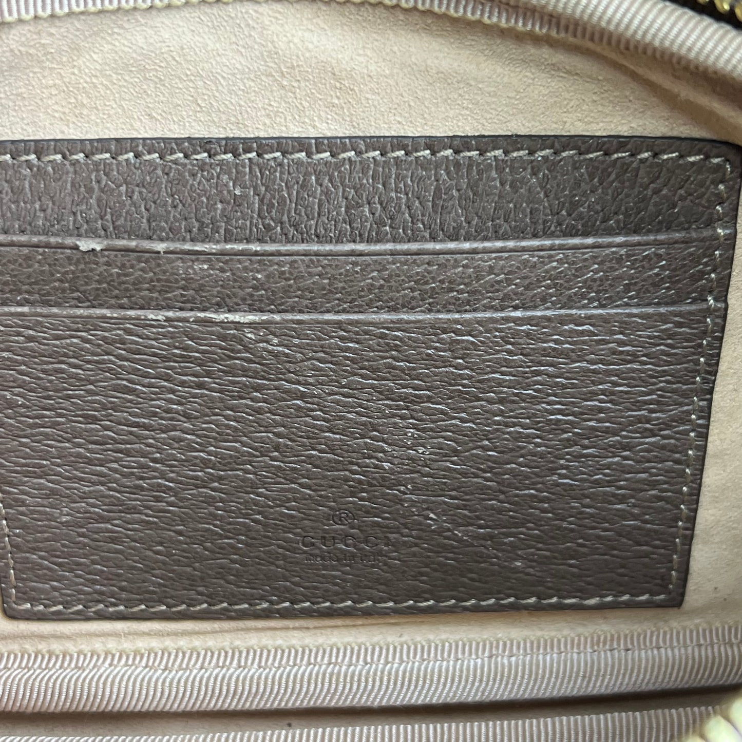 GG Supreme Monogram Web Mini Ophidia GG Bag Brown