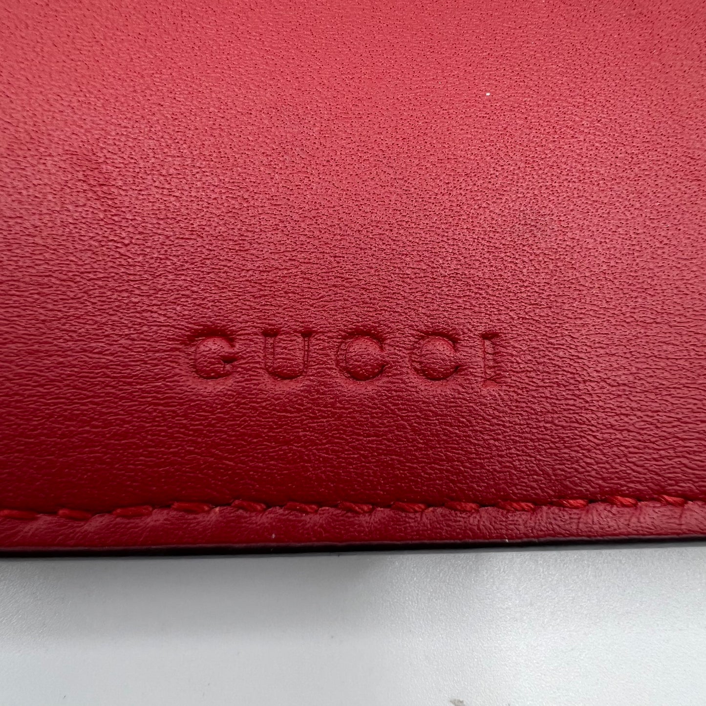 GG Supreme Rainbow Clutch Bag