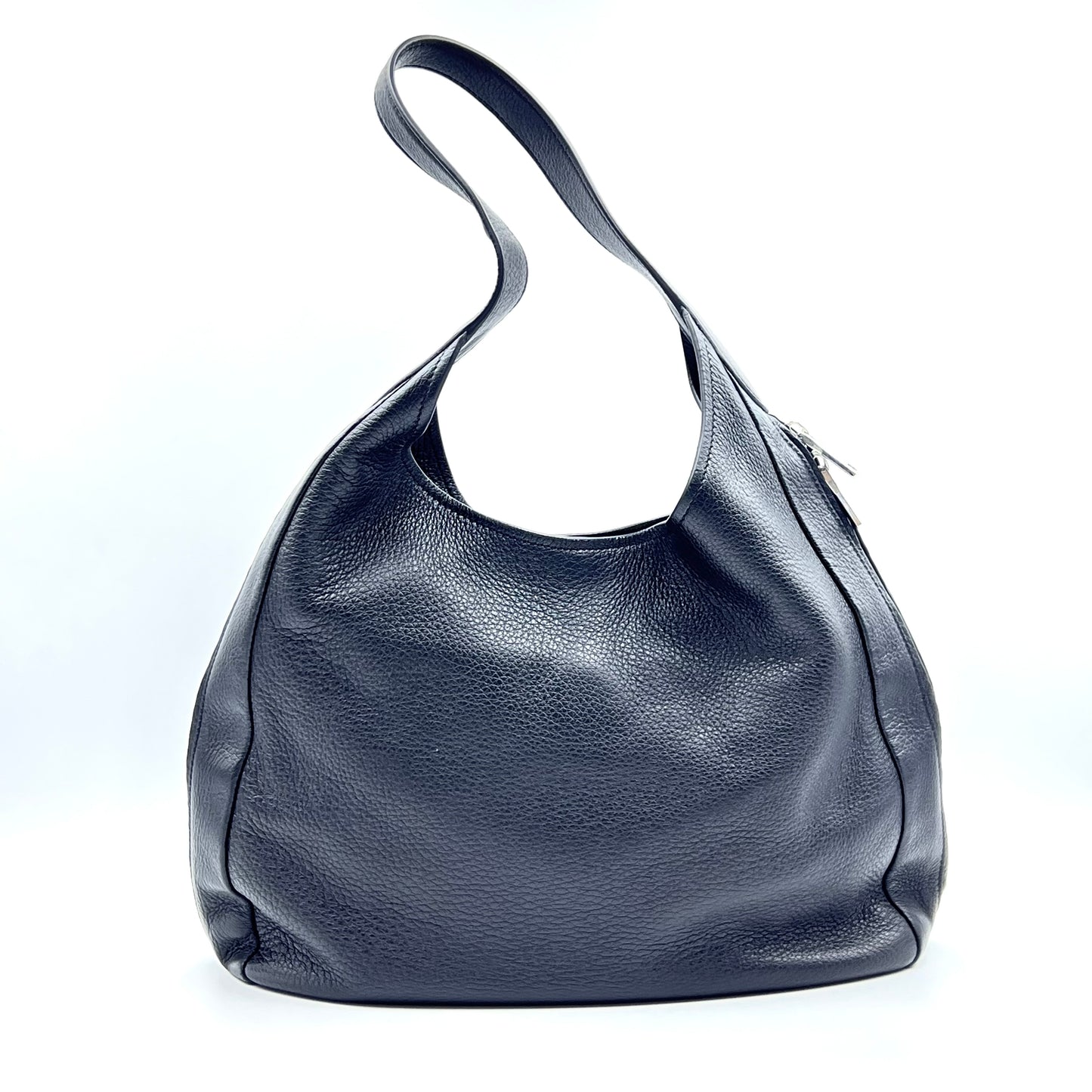 Vitello Daino Hobo Black