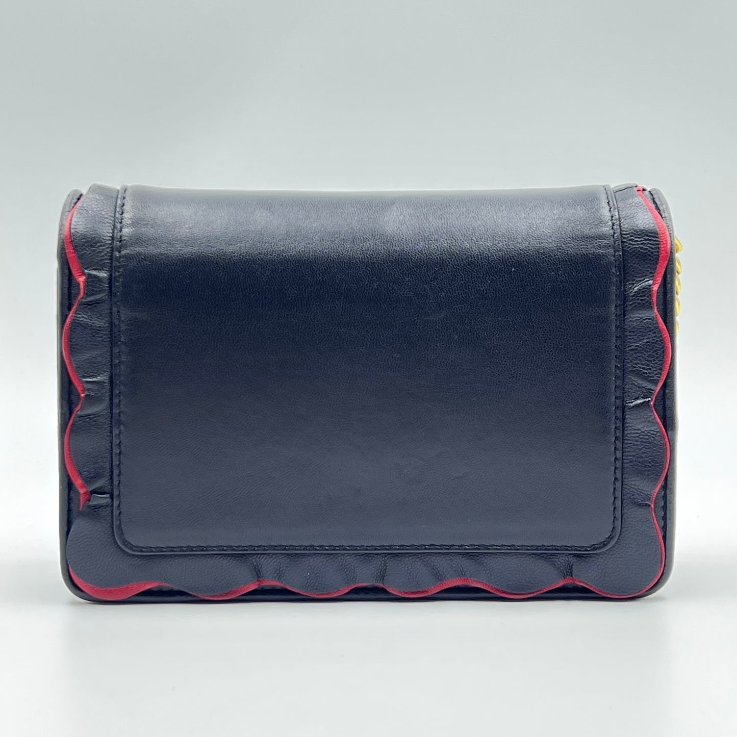 Leather crossbody bag Black