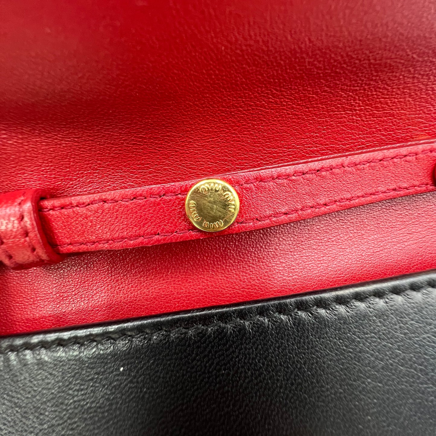 Leather crossbody bag Black