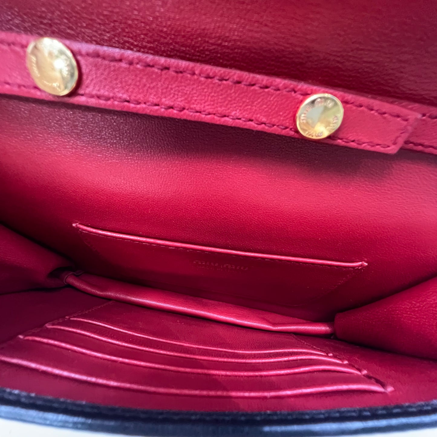 Leather crossbody bag Black