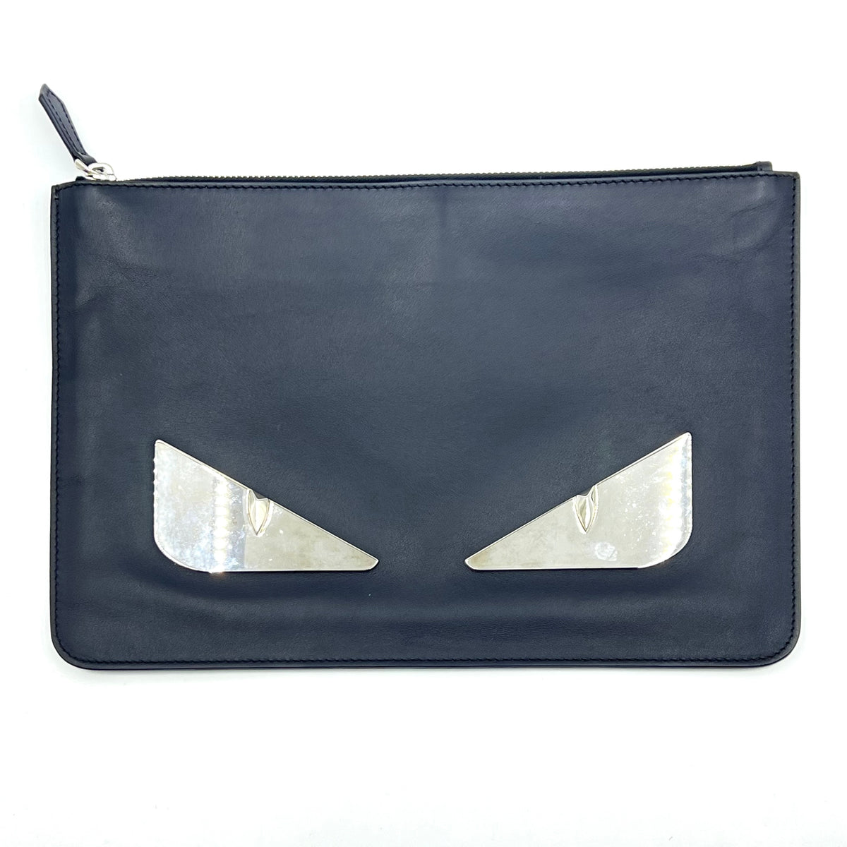 Fendi Monster pouch bag Clutch bag Black