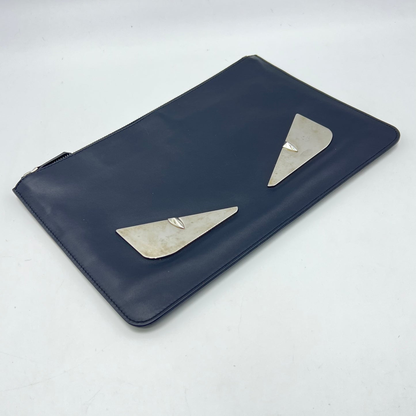 Monster pouch bag Clutch bag Black